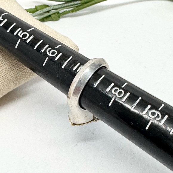 LAGOS Caviar .925/18K Gold Blue Topaz Statement Ring - Picture 10 of 11